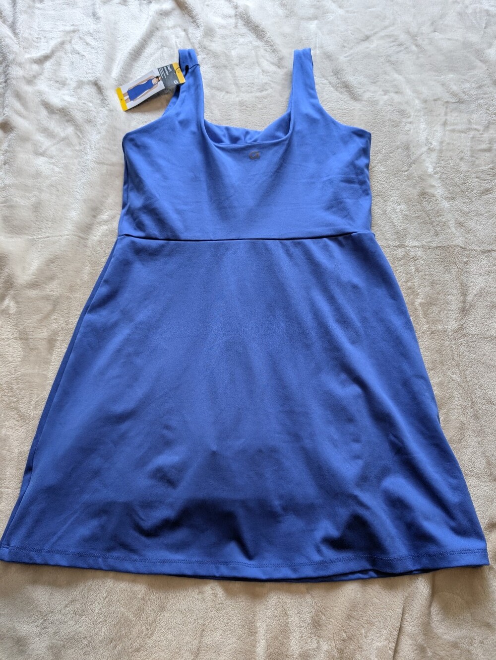 Gap Fit Women’s Active Tank Blue Dress NWT Medium - Picture 8 of 11